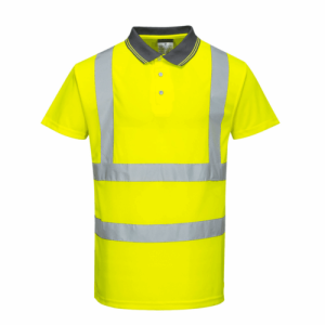 Polo Haute Visibilité 3 bandes rétro-réfléchissantes