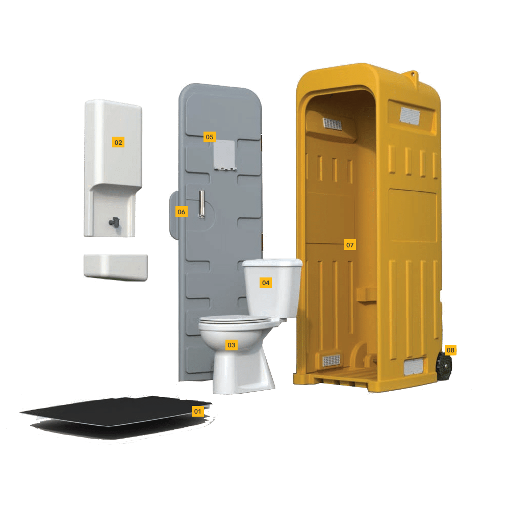 Toilette chimique - Autres matériels TP - Outillage à main