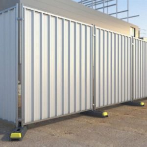 Clôtures de chantier Type HERAS Bardees Tolees