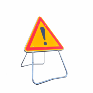 Panneau de signalisation chantier Danger AK14 700/650 mm