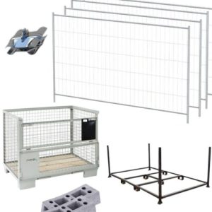 Starter Pack + Clôture grillagée 4 tubes
