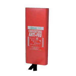 La solution de Couverture anti-feu qui s'accroche avec un support murale est idéal