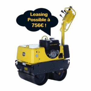 Rouleau Duplex VR6500 Paclite - moteur Kubota