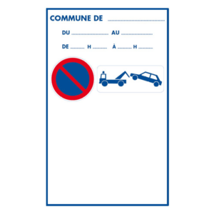 Panneaux de Signalisation - Stationnement Gênant : Indique les zones de stationnement gênant. Visibilité optimale, installation facile et matériaux résistants. Idéal pour les chantiers et zones publiques.
