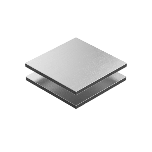 Panneau identification chantier 2x2ml en aluminium dibond