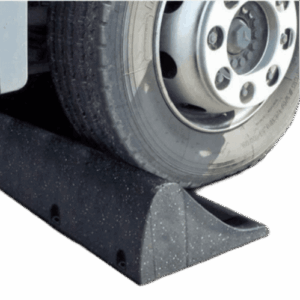 Butée caoutchouc poids-lourds 800x340x190mm – fixation incluse