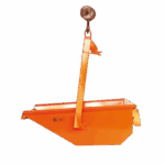 Benne à Terre/Gravat Auto-Déchargeable 500L