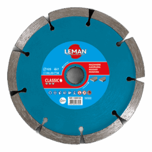 Disque diamant à Déjointoyer Leman 125mm