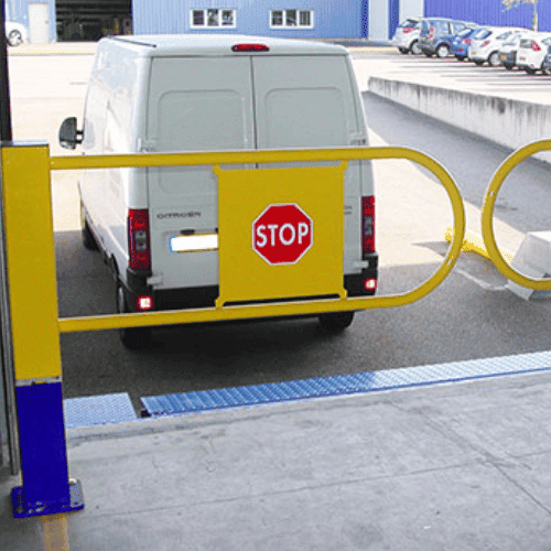 Paire demi-barrière Quai Pivotante