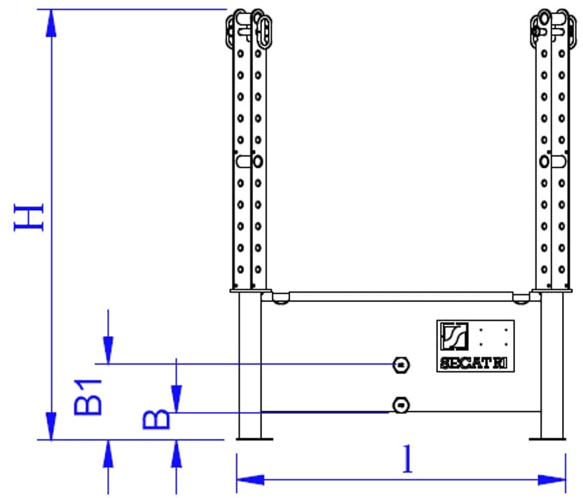 Support de Big-bag SECATRI