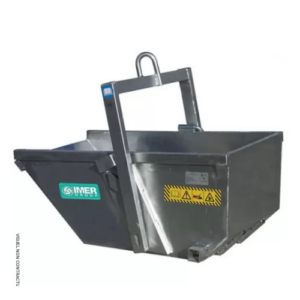 Benne autobasculante aluminium A-30D ALU à palonnier rabattable