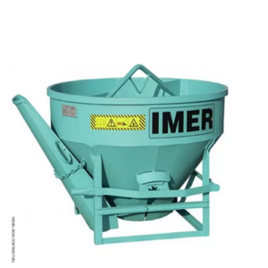 Benne conique CL-20 – 200 L, 520 kg pour chantier BTP