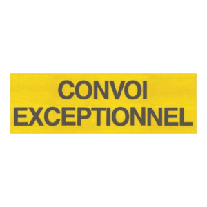 Panneau « Convoi exceptionnel » 1200x400mm