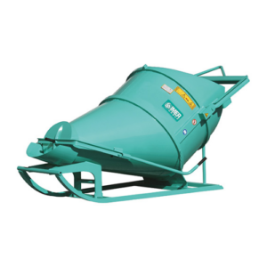 Benne à béton couchée BF-30CL pour chantier BTP