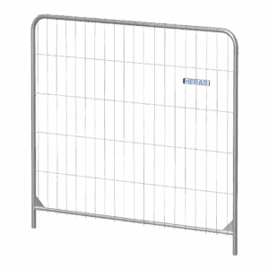 Clôtures arrondies 2x2m