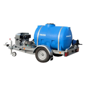 Remorque de lavage HPSTAR 200-21R avec citerne 1000 L