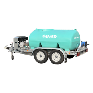 Remorque de lavage HPSTAR 200-21R  avec citerne 2000L