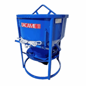 Benne à béton DCM 500/750/1000 L