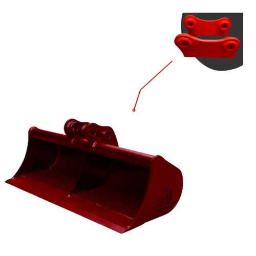 Godet tranchée 1000 mm mini-pelle 1-2T Axes Libres