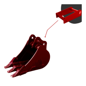 Godet tranchée 1 2T 300 mm GTR15300QA05 Arden QA05 SW01