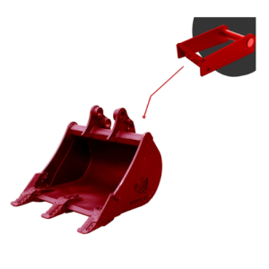 Godet tranchée 1 2T 400 mm GTR15400QA05 Arden QA05 SW01