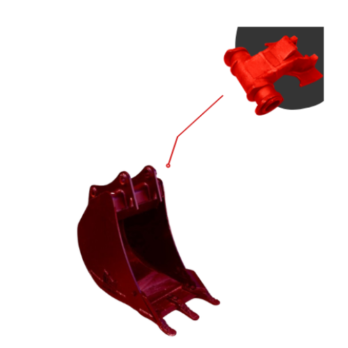 Godet Tranchée 450mm 6-9T | Attache M3