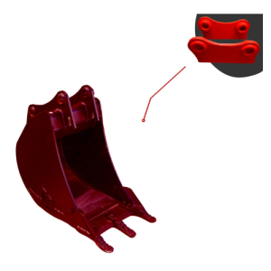 Godet Tranchée 500 mm | Axes Libres Sur Mesure