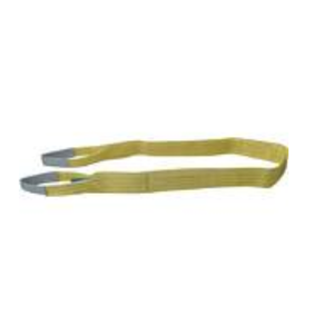 Élingue plate avec boucles 90mm 3T 3m jaune – Réf. 18455