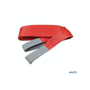 Élingue plate avec boucles 150mm 5T 4m rouge – Réf. 19449