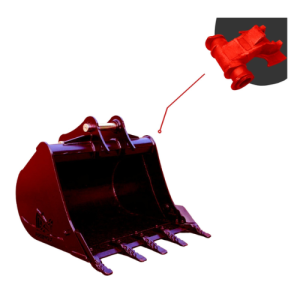 Godet Tranchée 900mm Mini-Pelle 6-9T | Attache Morin M3